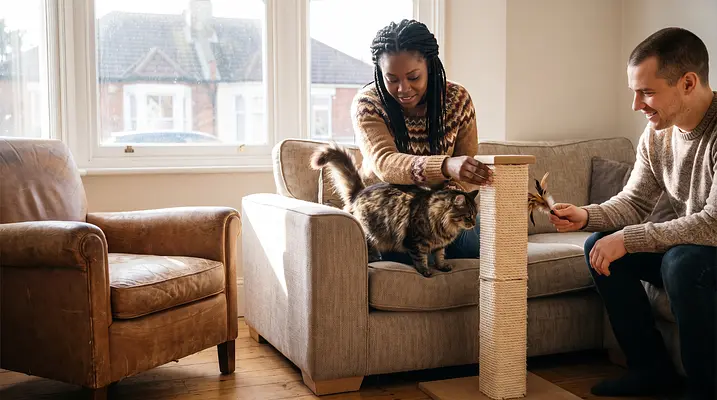 Stopping Cat Scratching on Furniture for Good