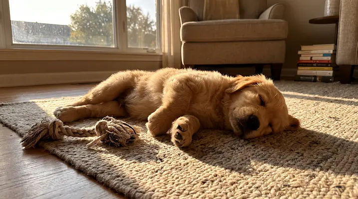 How Much Sleep Does a Puppy Need by Age?
