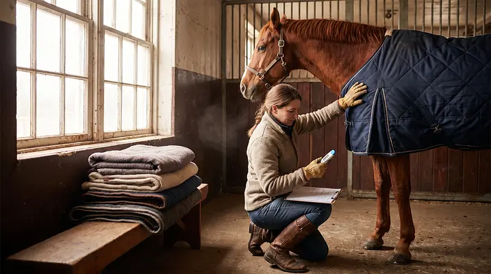 Horse Blanketing: When and What Weight to Use